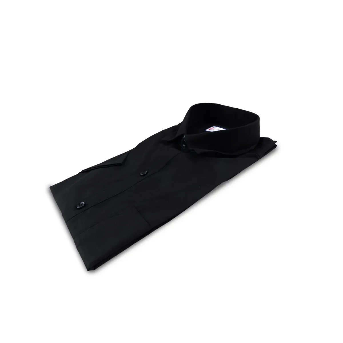 Black Colour Half Sleeve Shirt - Size 44 | Half Hand Casual Shirt/ Sattai/ Chekka For Traditional Occasions - Image 3