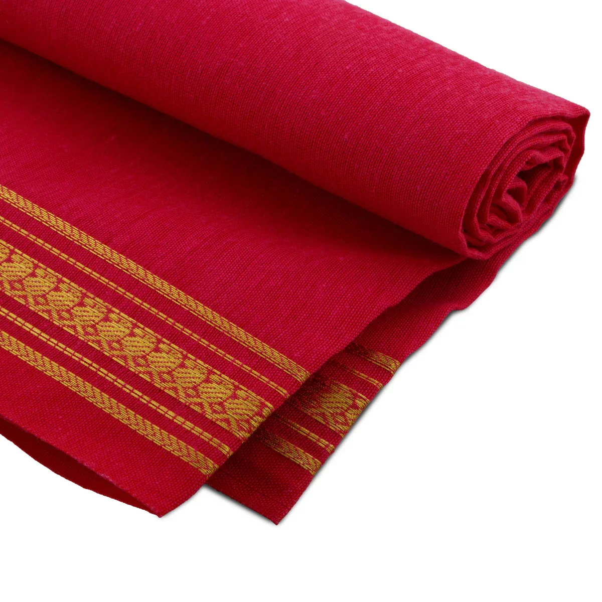 Blouse Bit - 1 Mtr | Unstitched Blouse Piece/ Poly Cotton Blouse Bit for Women - Image 12