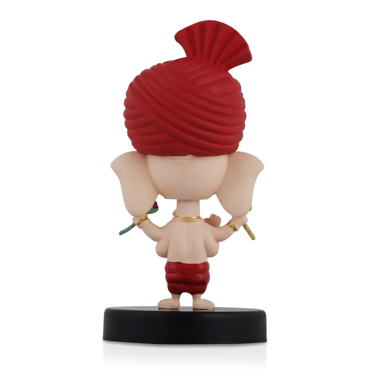 Bobble Head Ganesha Statue - 4.5 x 2.5 Inches | Ganpati Statue/ Bobble Head Statue for Car Decor/ 130 Gms Approx - Image 4
