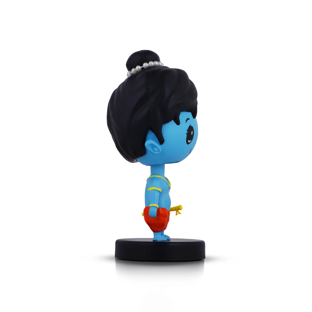 Bobble Head Krishna Murti - 6 X 3 Inches | Bobble Head Figurine/ Krishna Idol/ Bubble Head Statue For Gifting - Image 3