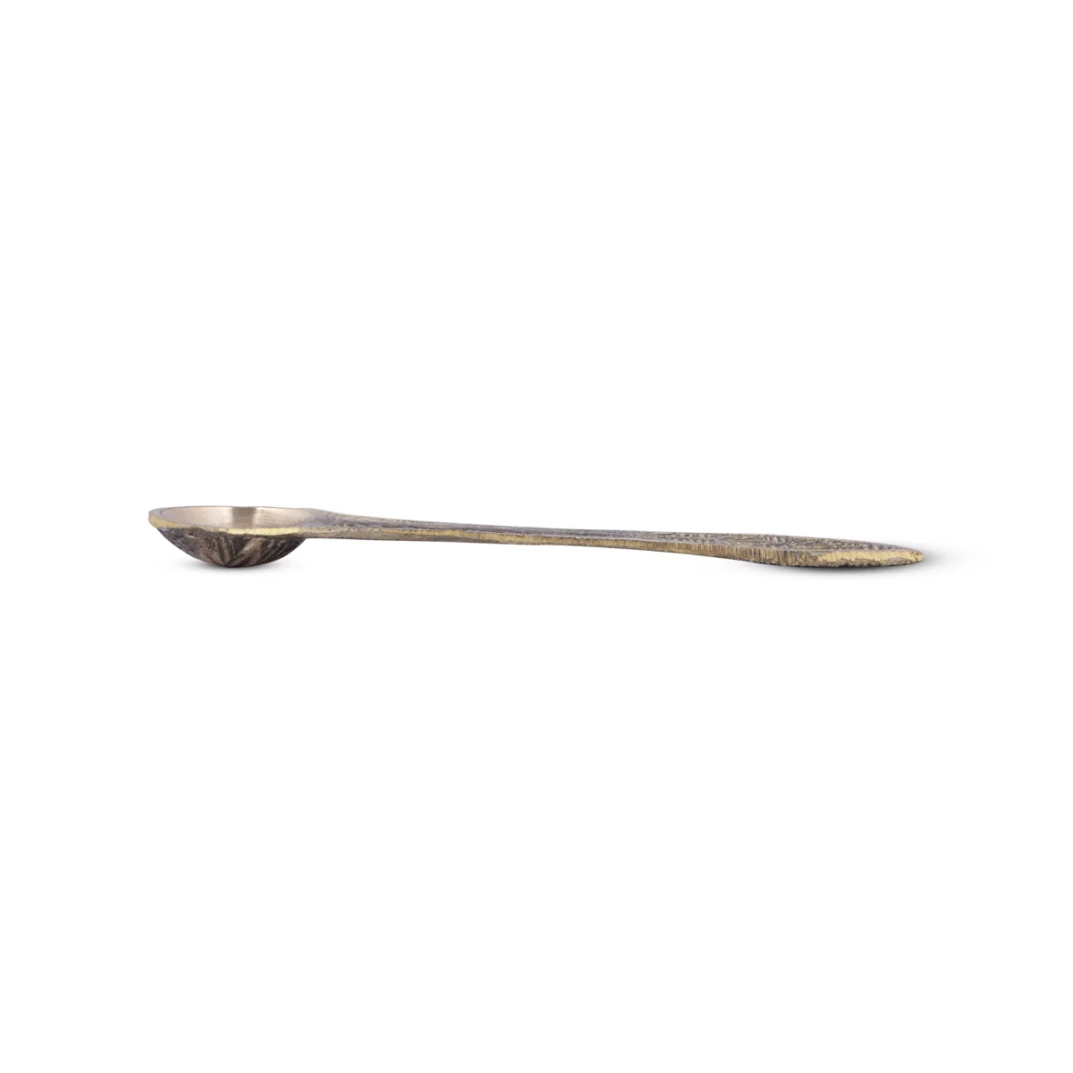 Brass Achmani - 4.5 Inches | Uddharani/ Pali Spoon for Pooja/ 15 Gms Approx - Image 3