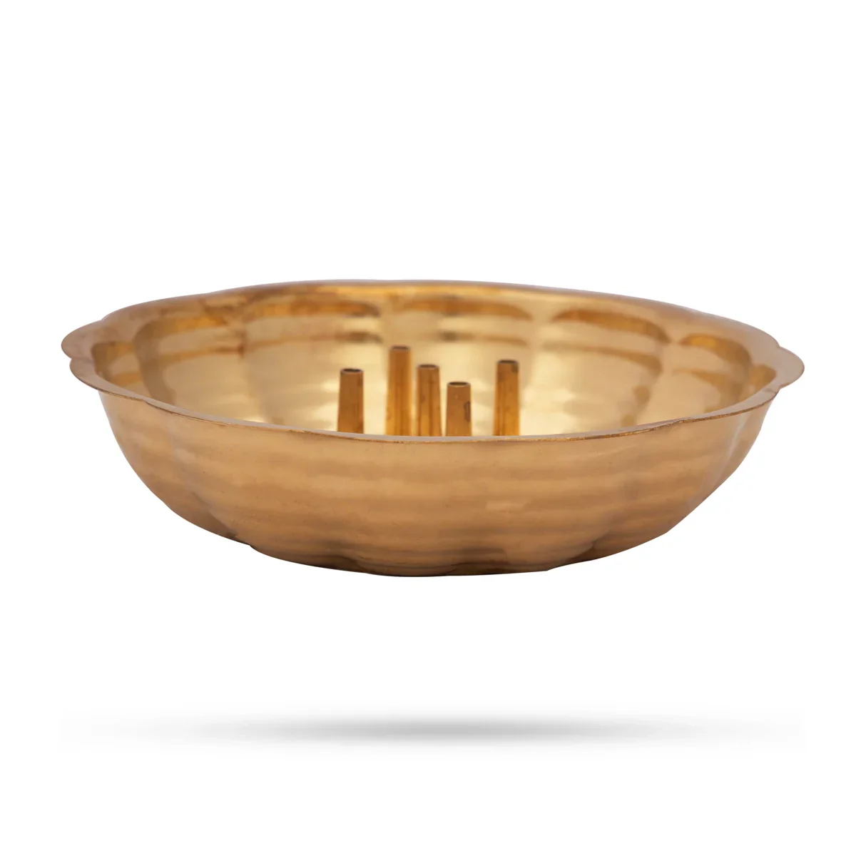 Brass Agarbathi Stand - 1 x 4 Inches | Incense Holder for Pooja/ 40 Gms Approx - Image 3