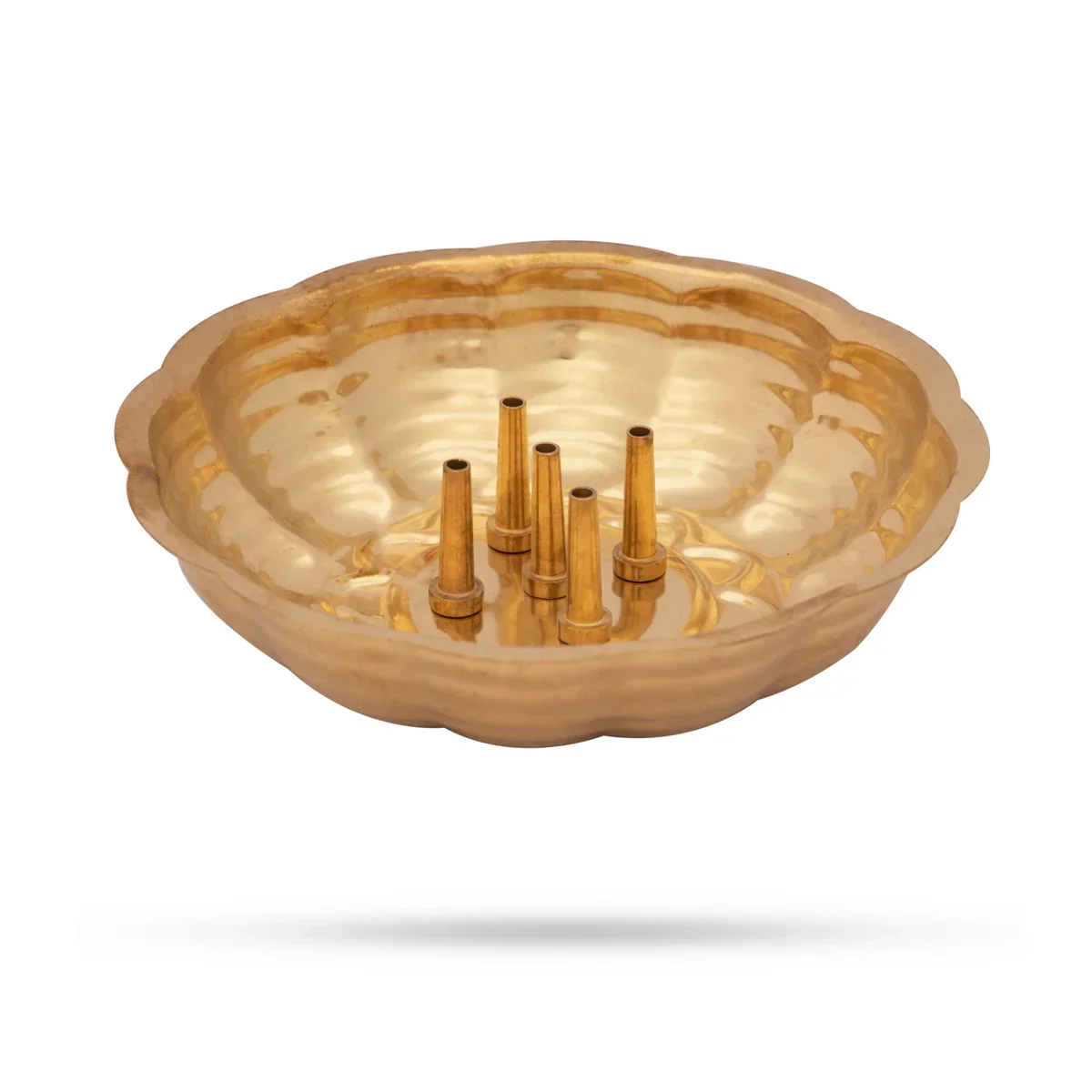 Brass Agarbathi Stand - 1 x 4 Inches | Incense Holder for Pooja/ 40 Gms Approx - Image 4
