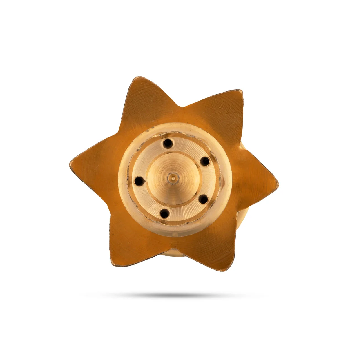 Brass Agarbathi Stand - 2.5 x 3 Inches | Incense Stick Holder/ Agarbatti Holder for Pooja - Image 2