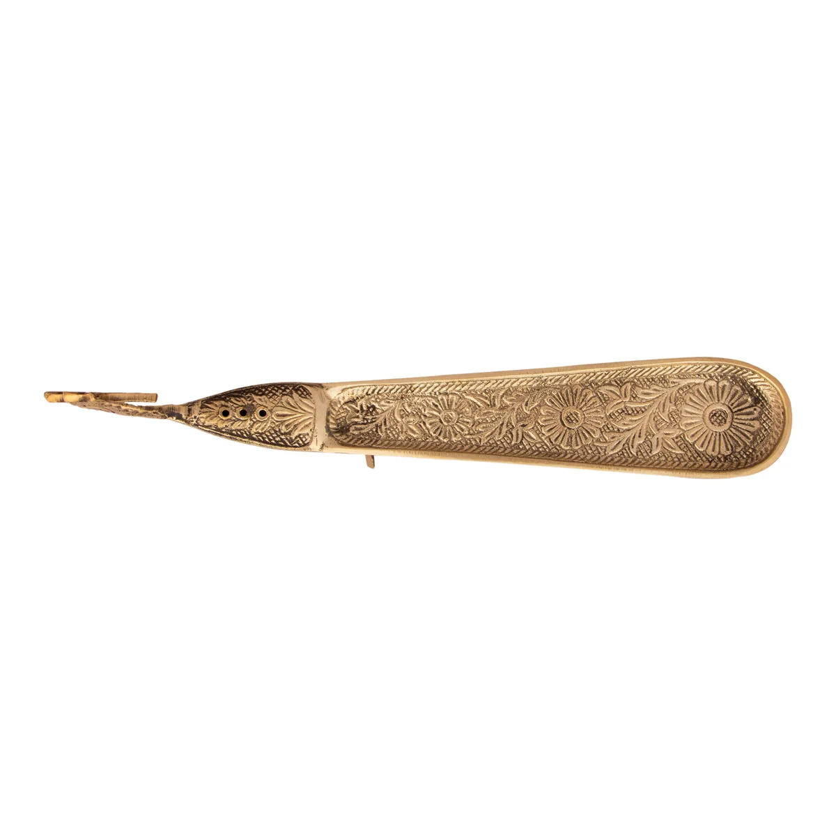 Brass Agarbathi Stand - 3 x 10 Inches | Incense Stick Holder/ Agarbatti Holder For Pooja - Image 3