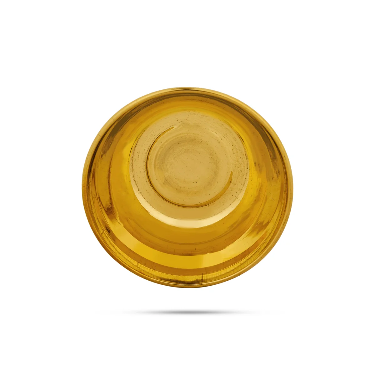 Brass Bowl - 1.5 x 3.5 Inches | Pooja Bowl/ Brass Cup/ Small Bowl For Offering Kumkum And Pooja - Image 3