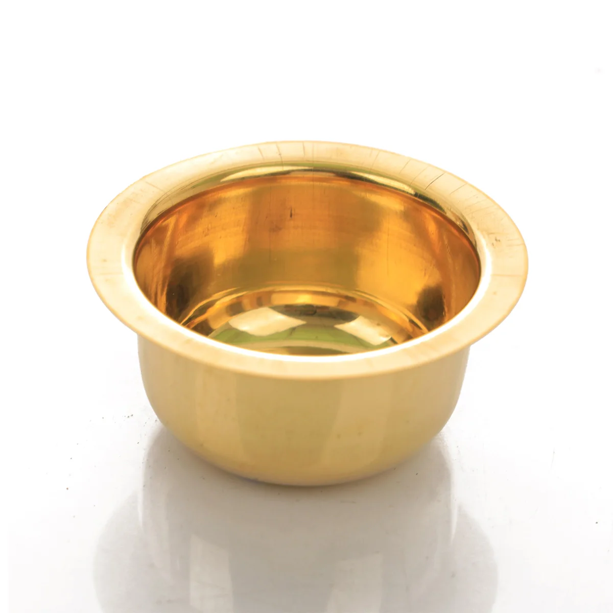 Brass Bowl - 1.5 x 3.5 Inches | Pooja Bowl/Brass Cup for Home/ 30 Gms Approx - Image 3