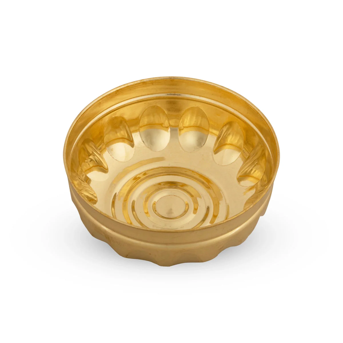 Brass Bowl - 1.5 x 3.75 Inches | Small Bowl/ Brass Cup/ Small Cup/ Pooja Bowl for Home - Image 2