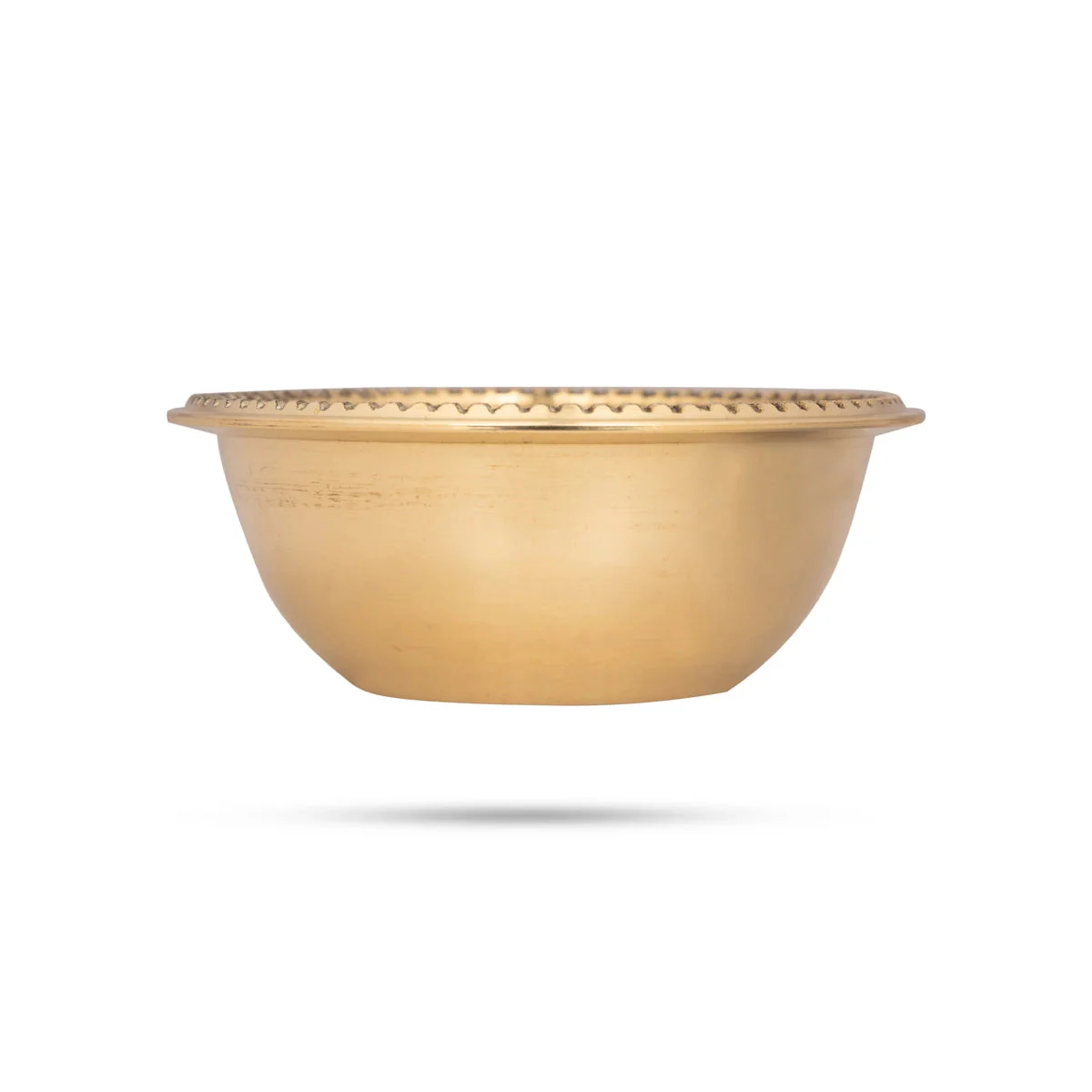 Brass Bowl - 1.5 X 3.75 Inches | Small Bowl/ Brass Cup/ Brass Katori/ Pooja Bowl For Ritual Offerings - Image 2