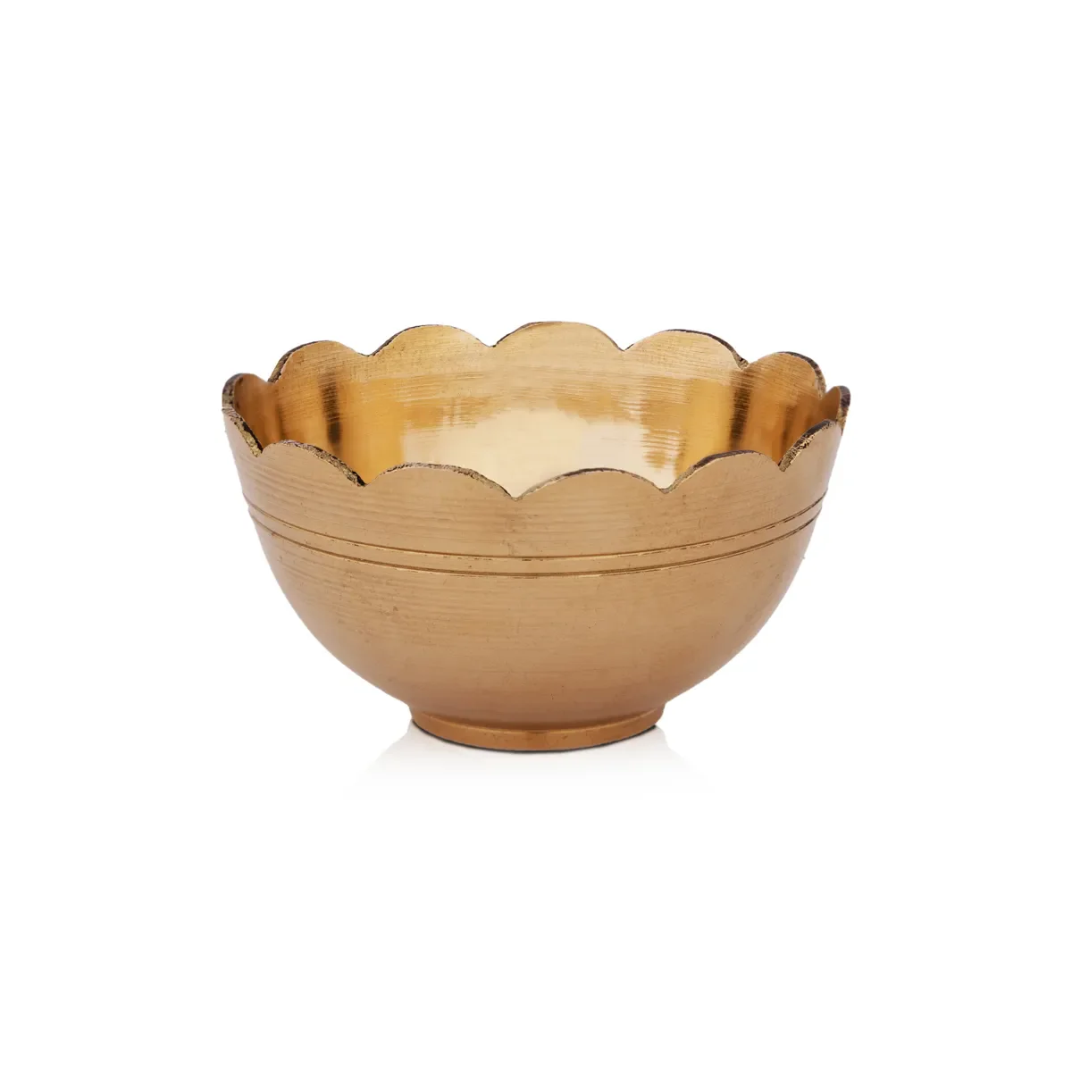 Brass Bowl - 1 x 1.75 Inches | Small Bowl/ Brass Cup/ Small Cup/ Pooja Bowl for Home