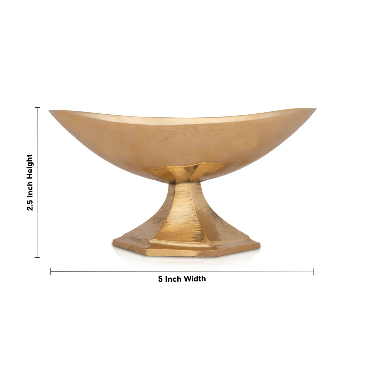 Brass Bowl - 2.5 x 5 Inches | Brass Cup/ Pooja Cup/ Small Bowl For Home - Image 4