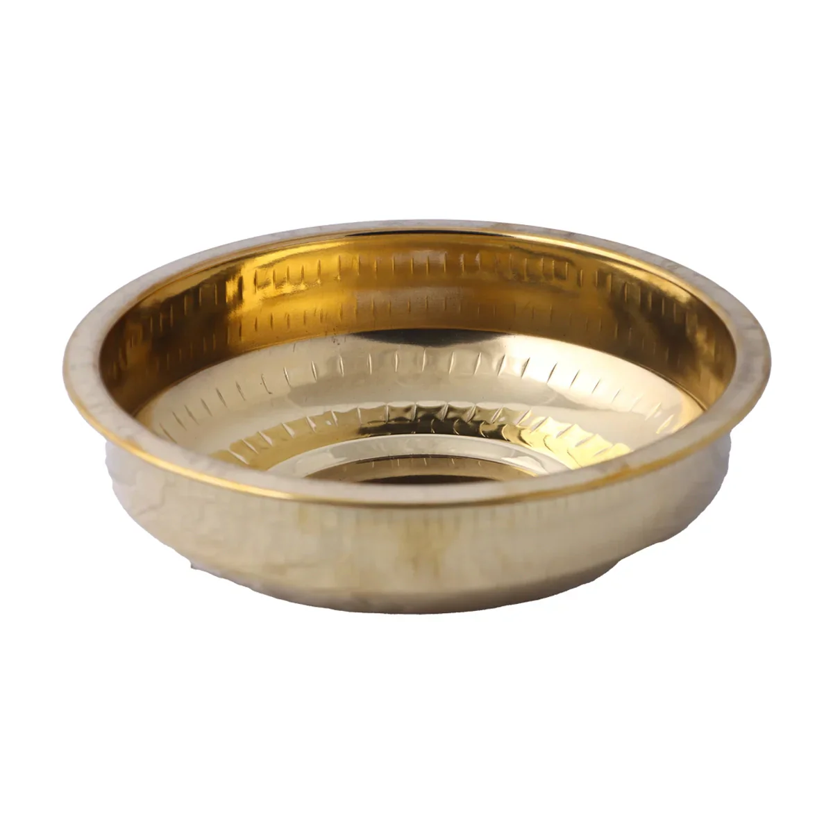 Brass Bowl - 2.75 x 9 Inches | Tharpana Chatti/ Tarpana Chatti for Rituals/ 425 Gms Approx - Image 2