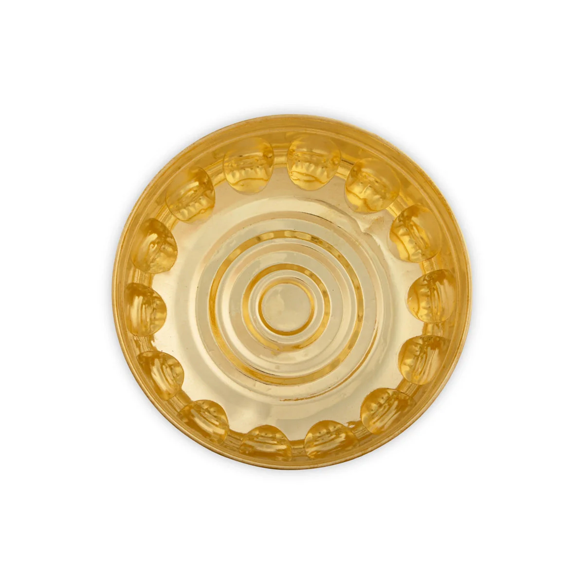 Brass Bowl - 2 X 7 Inches | Chandan Cup/ Brass Cup/ Pooja Bowl For Rituals & Offerings - Image 3