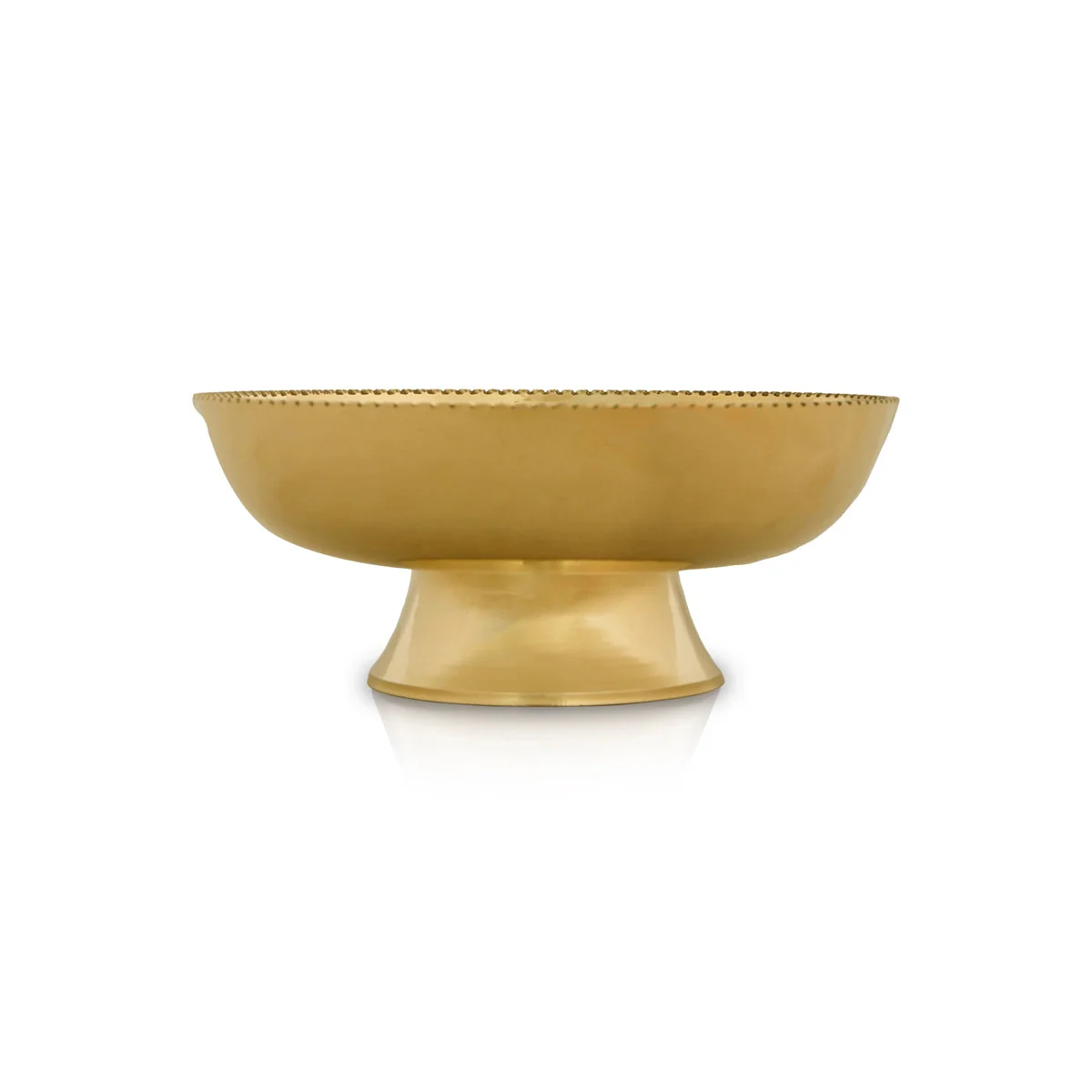 Brass Bowl With Base - 1.5 X 4 Inches | Pooja Cup/ Brass Ritual Bowl/ Small Bowl For Temple