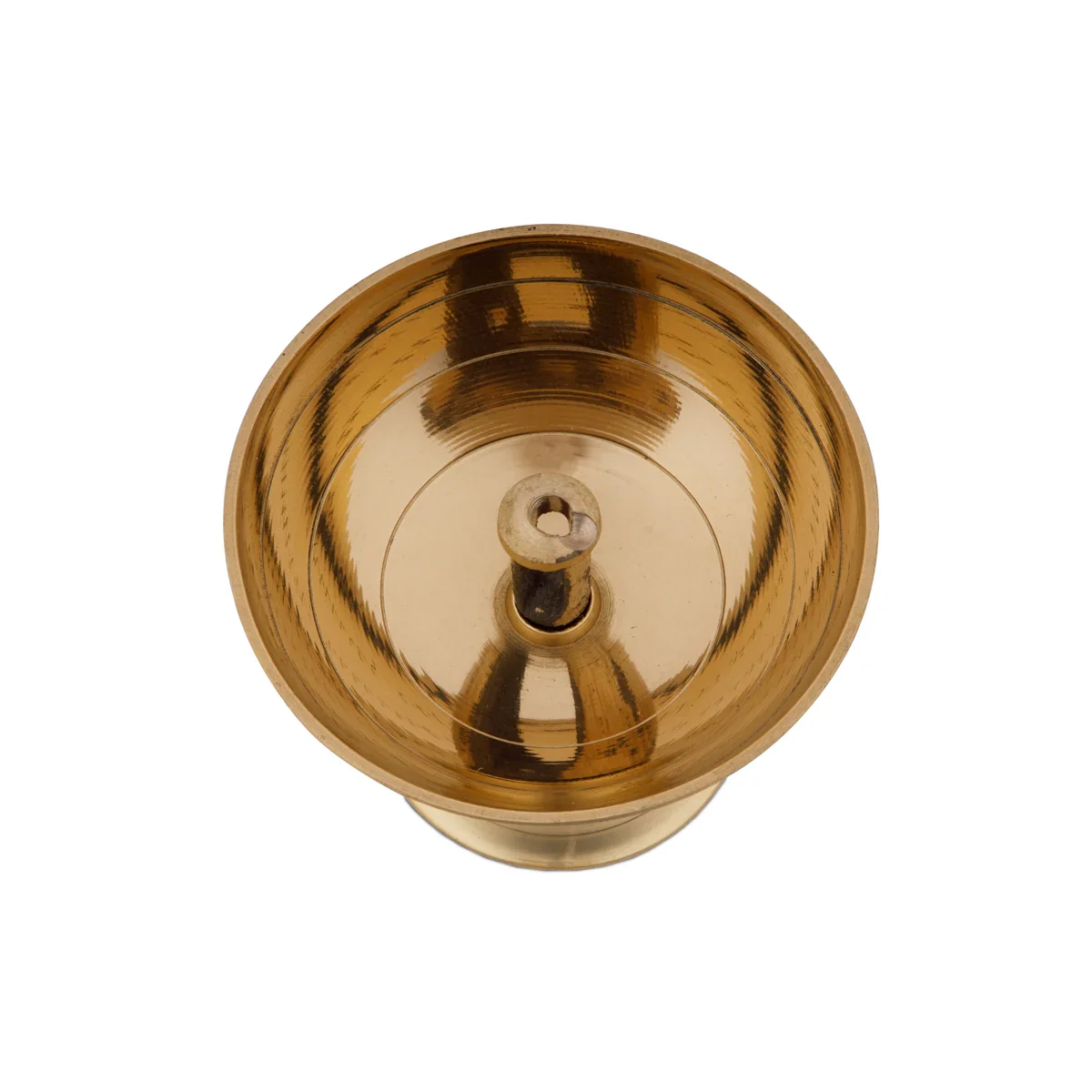 Brass Deep - 2 x 2.5 Inches | Nanda Diya/ Brass Vilakku for Home/ 60 Gms Approx - Image 3