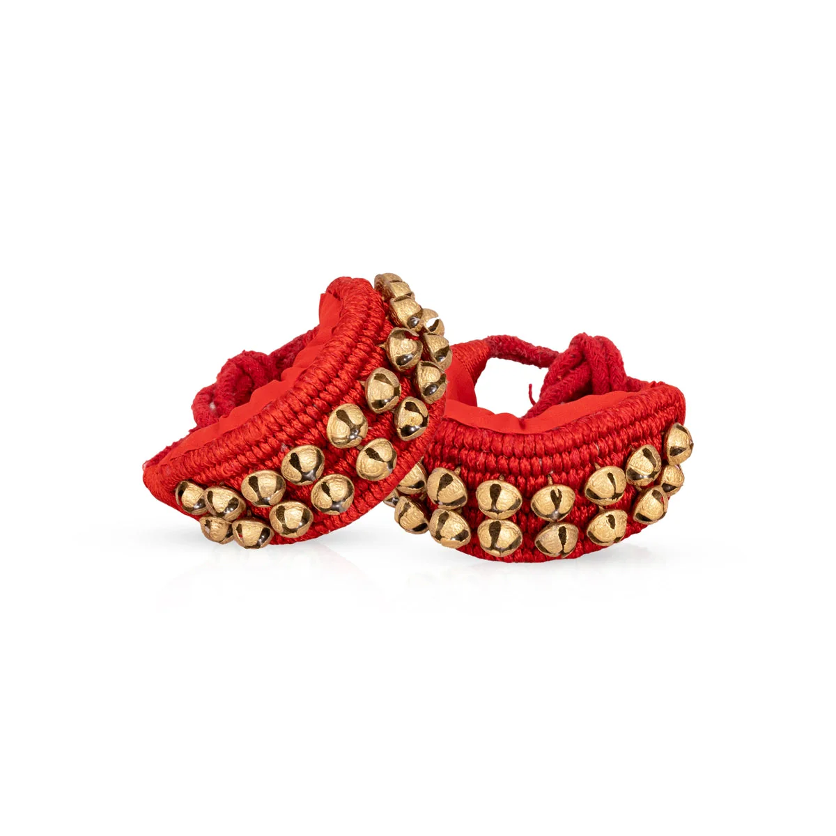Brass Ghungroo - 9 x 2 Inches | Bharata Muni/ 2 Line Dance Salangai for Bharatanatyam - Image 3