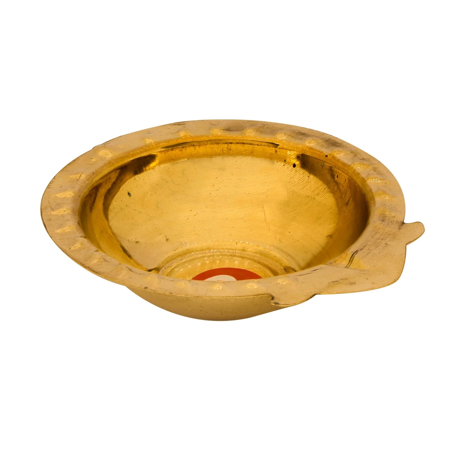 Brass Kartik Deepam - 0.75 X 2.75 Inches | Karthik Deepam/ Agal Lamp/ Kartik Diya For Pooja - Image 2