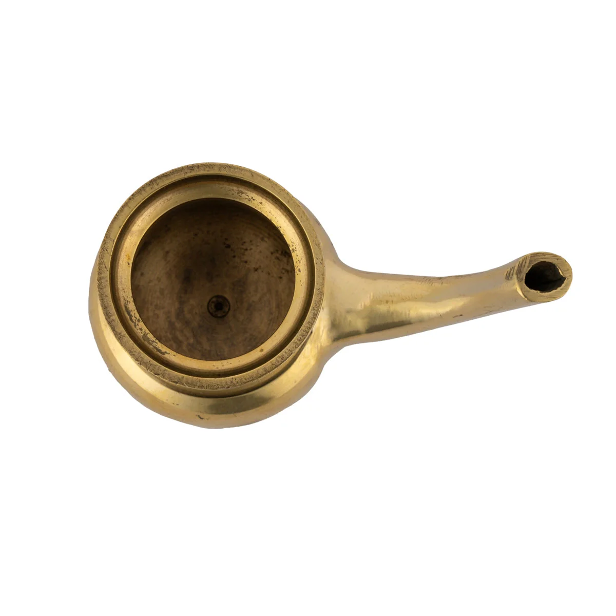 Brass Kindi - 2.5 x 3.5 Inches | Brass Kalash/ Brass Kamandalam for Pooja - Image 2