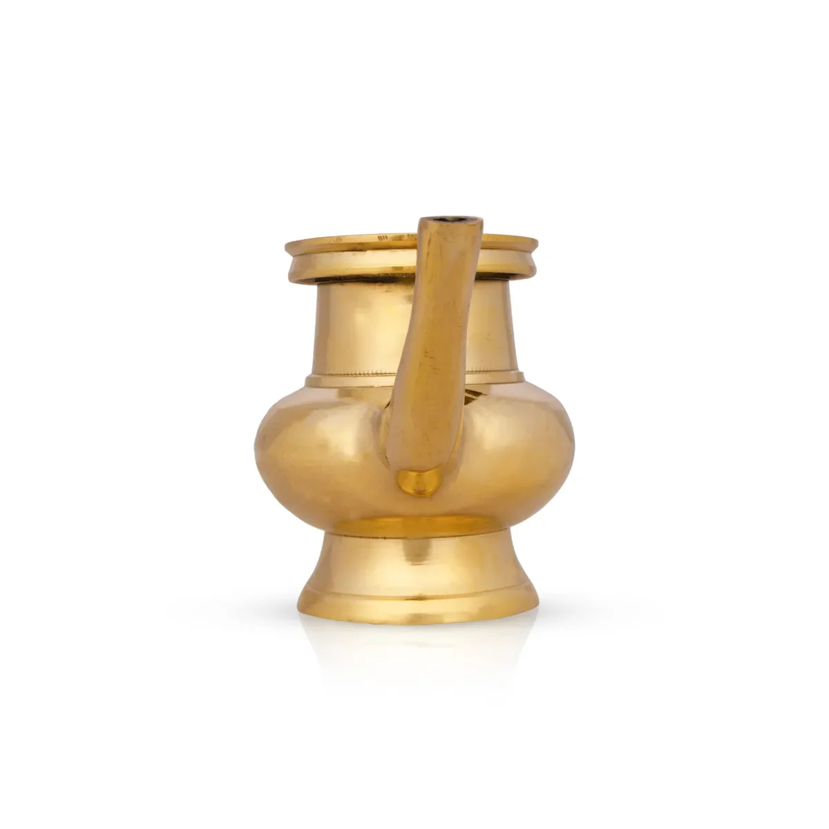 Brass Kindi - 2 x 3 Inches | Brass Kalash/ Brass Kamandalam for Pooja - Image 2