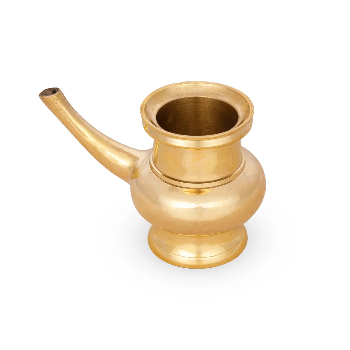 Brass Kindi - 3 x 5 Inches | Brass Kalash/ Brass Kamandalam for Pooja
