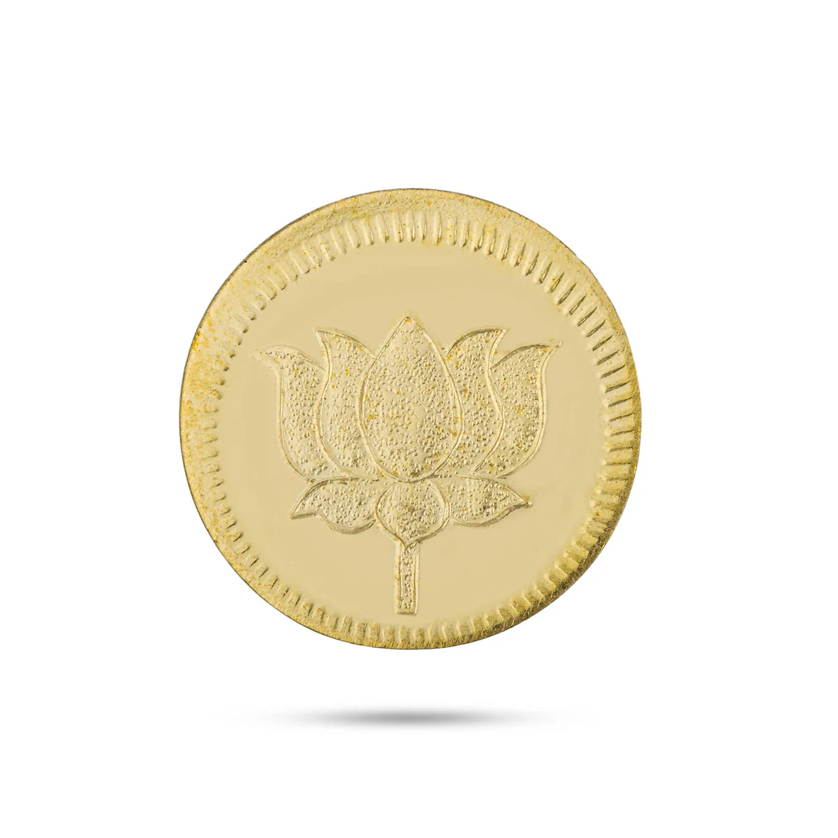 Brass Lakshmi Coin Box | 108 Laxmi Coin/ Gold Polish 108 Pooja Coin for Worship - Image 4