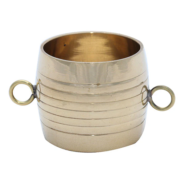Brass Para - 1.5 Inches | Changazhi/ Idangazhi/ Kerala Nirapara For Pooja And Auspicious Ceremonies
