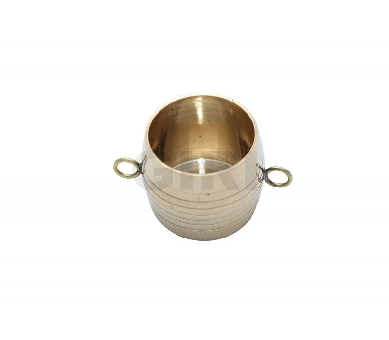 Brass Para - 1.5 Inches | Changazhi/ Idangazhi/ Kerala Nirapara For Pooja And Auspicious Ceremonies - Image 2