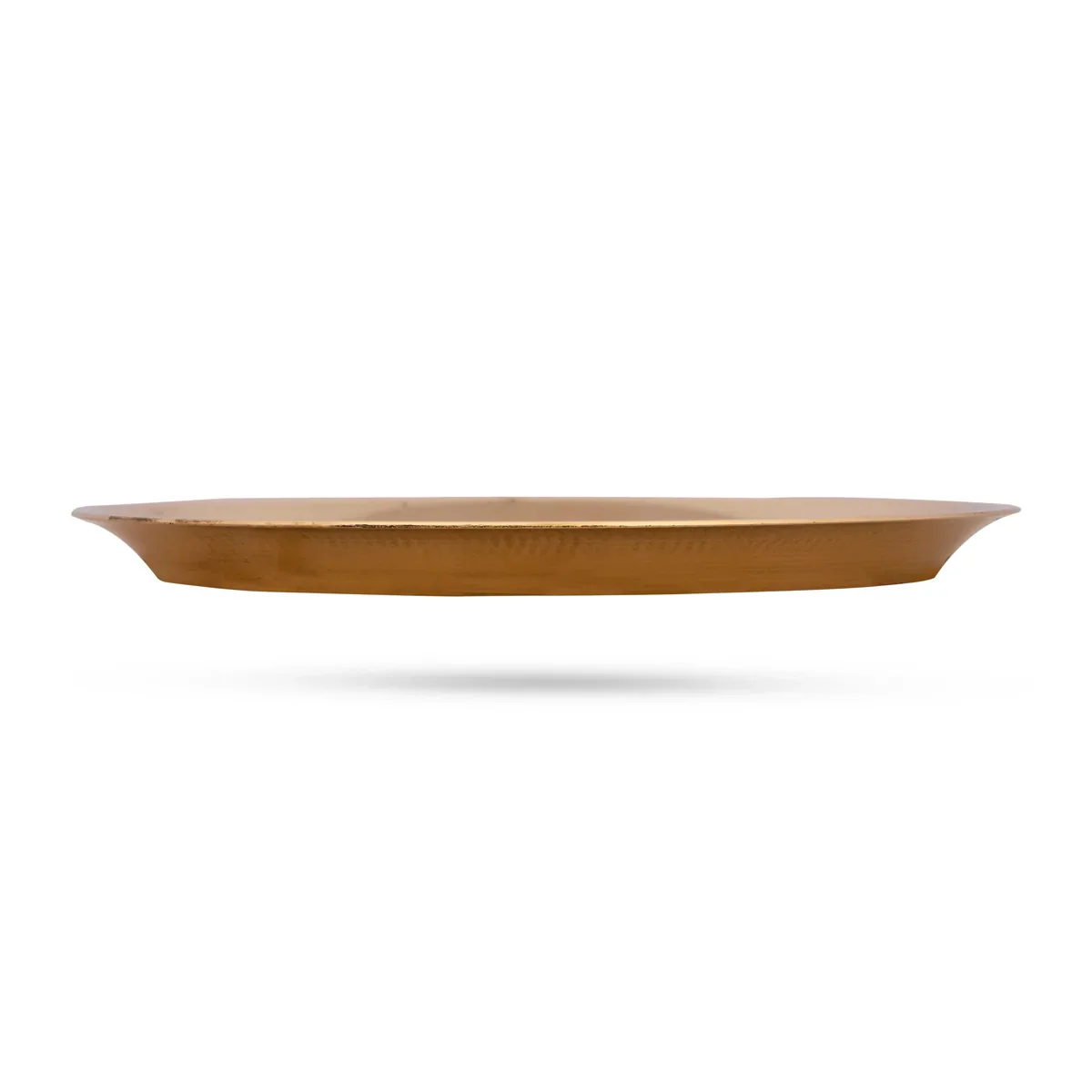 Brass Pin Tray - 6.25 Inches | Pooja Stand/ Brass Plate/ Asan for Deity/ 240 Gms Approx
