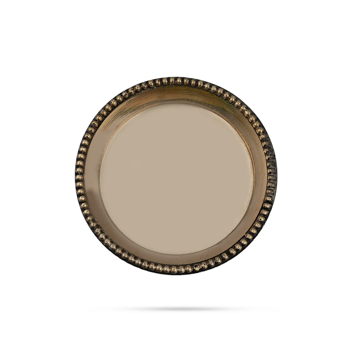 Brass Plate - 0.5 X 3.25 Inches | Thali Plate/ Pooja Plate/ Pooja Thali For Ritual Offerings And Daily Pooja - Image 2