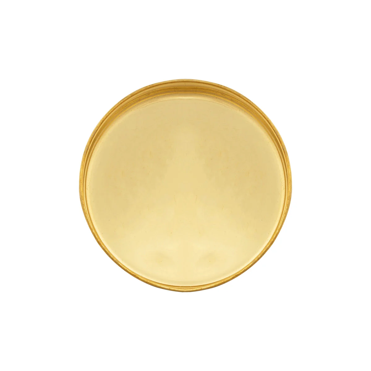 Brass Plate - 0.5 x 3.5 Inches | Small Plate/ Pooja Thali Plate/ Pooja Plate for Home - Image 3