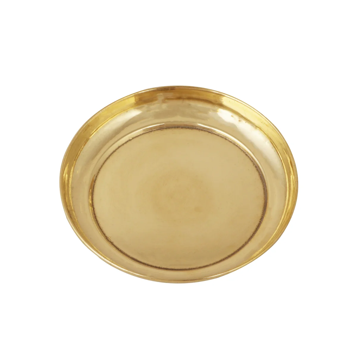 Brass Plate - 4 Inches | Thali Plate/ Thali Pooja for Home/ 30 Gms Approx - Image 3