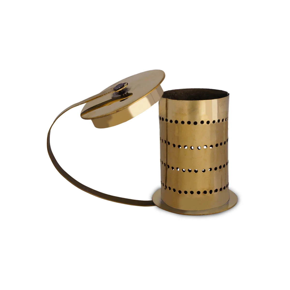 Brass Rangoli Roller - 1.5 x 2.25 Inches | 4 Line Kolam Roller/ Muggu Roller for Home Decor - Image 3