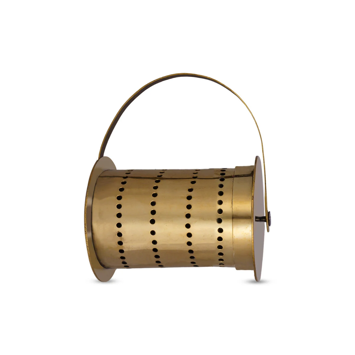 Brass Rangoli Roller - 1.5 x 2.25 Inches | 4 Line Kolam Roller/ Muggu Roller for Home Decor - Image 4