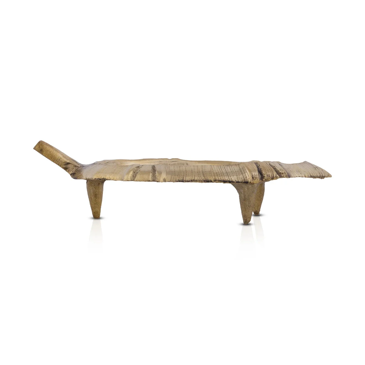 Brass Shankh Stand - 1 x 4.5 Inches | Shankh Holder/ Dakshinavarti Shankh Stand for Pooja - Image 3