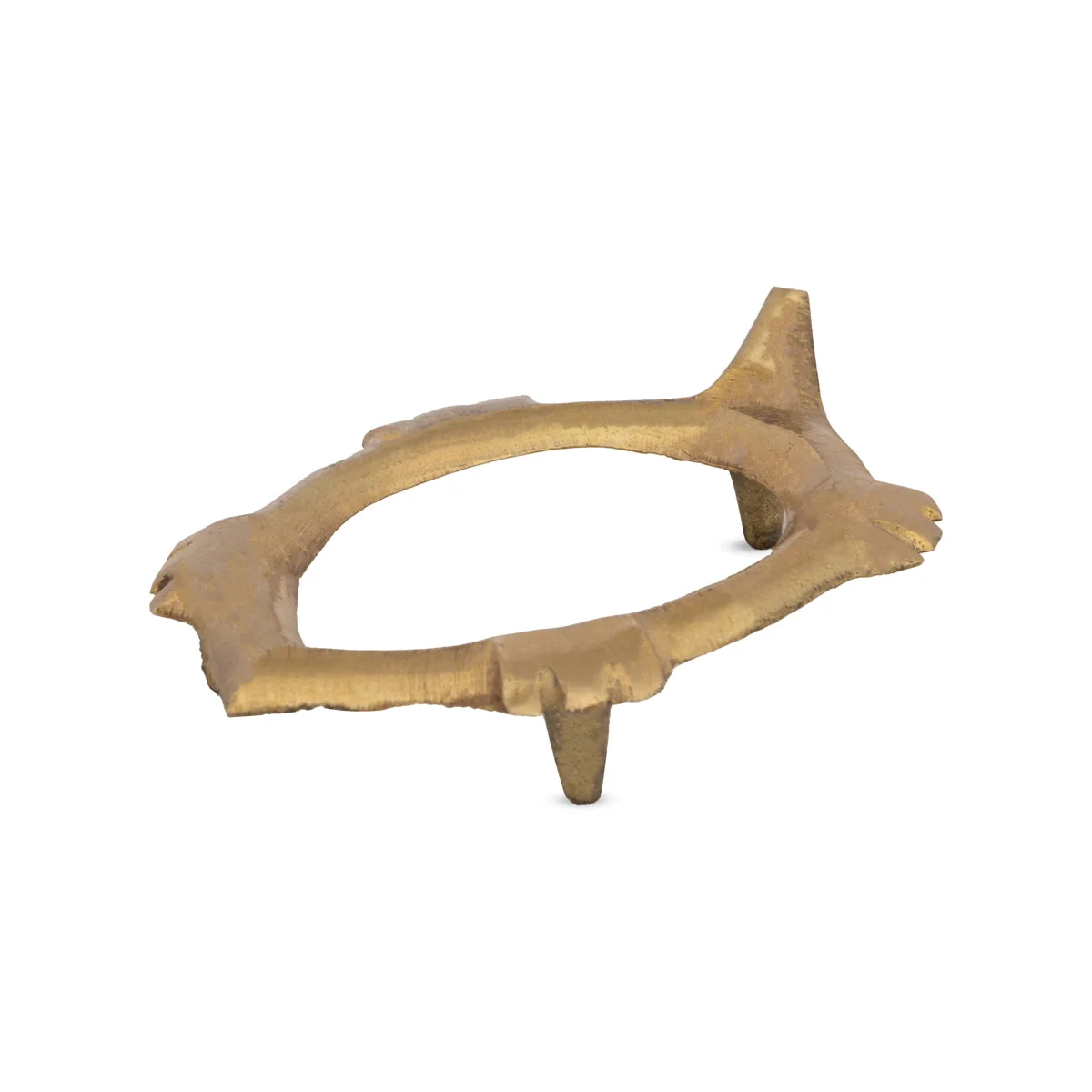 Brass Shankh Stand - 2 x 3 Inches | Shankh Rakhne Ka Stand/ Shankh Holder for Pooja/ 40 Gms Approx - Image 3