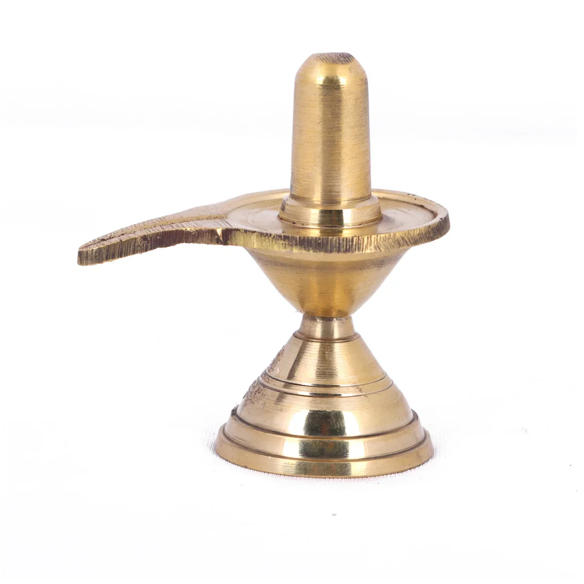 Brass Shivling Idol - 2.75 Inches | Shiva Lingam Statue for Puja/ 110 Gms Approx - Image 3