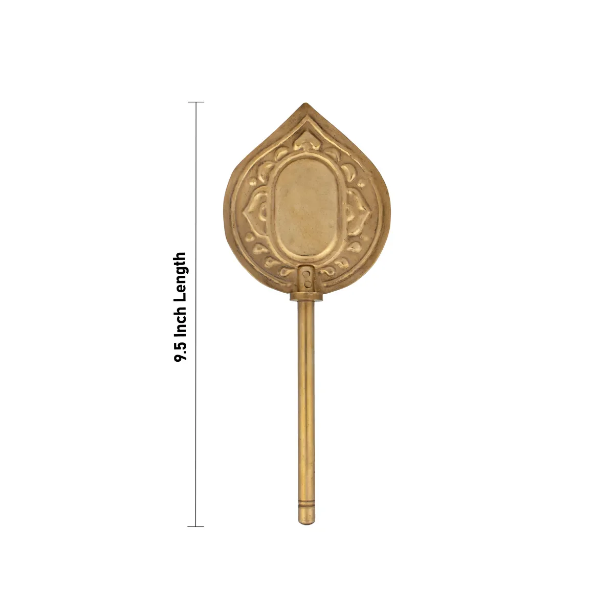 Brass Shodashopachara Pooja - 9.5 Inches | Mirror Shodasopachara Puja/ Shodashopachar Puja For Pooja - Image 3