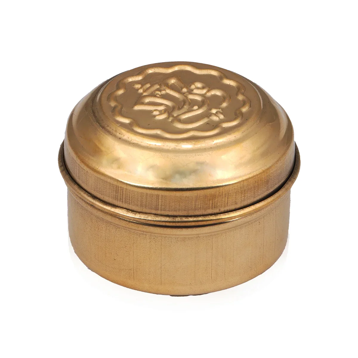 Brass Tiffin Box - 1.75 x 2 Inches | Brass Box/ Brass Box with Lid for Home/ 20 Gms Approx - Image 3