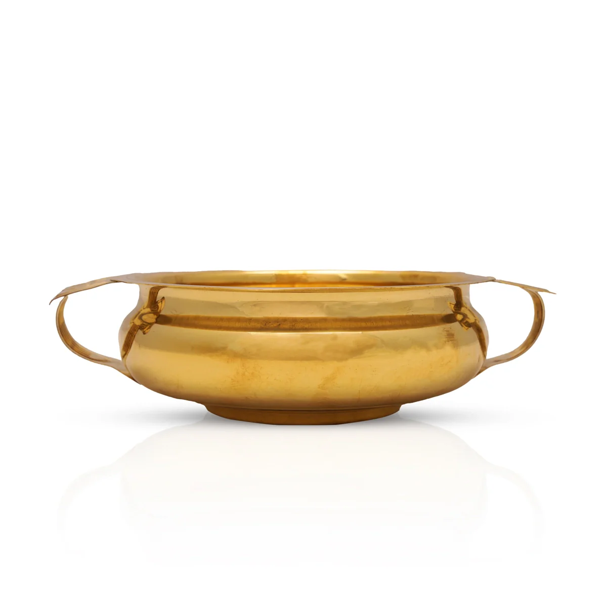 Brass Urli - 2 x 6 Inches | Brass Uruli/ Flower Pot for Pooja/ 110 Gms Approx - Image 3