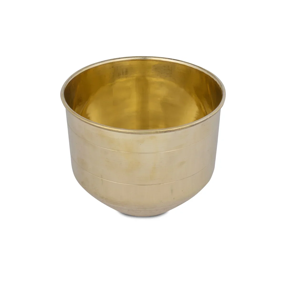 Brass Vattil - 4.5 x 5.5 Inches | Brass Vessel/ Puja Patra/ Brass Bowl for Pooja/ 330 Gms Approx - Image 3