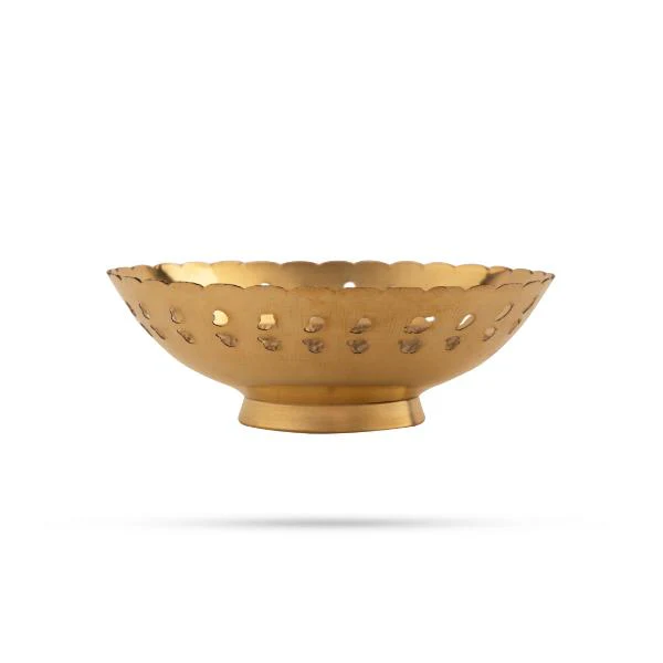 Brass Bowl - 1.5 x 4.5 Inches | Katora/ Katori/ Brass Katori for Pooja/ 105 Gms Approx