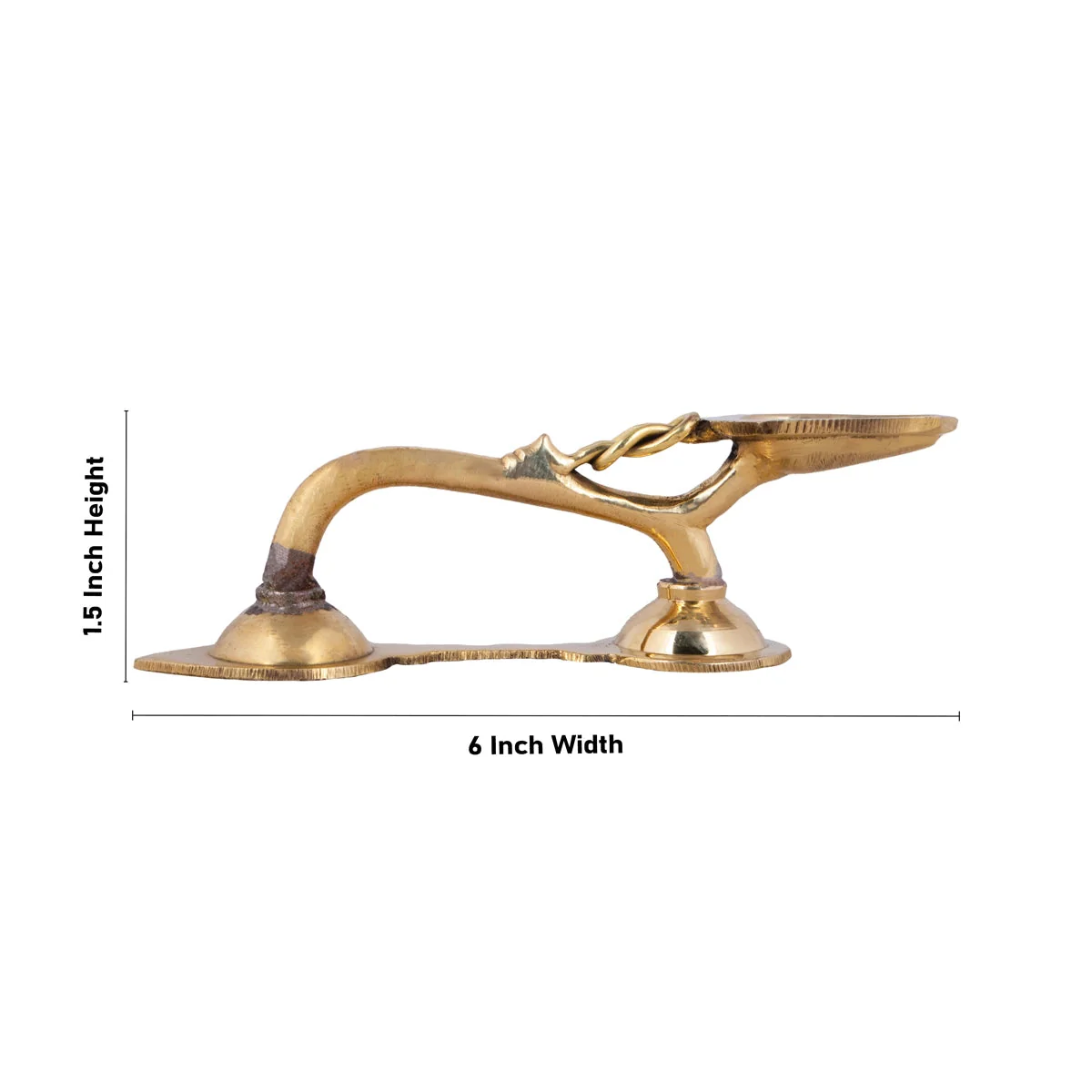 BS One Mukh Spoon Aarti No.0 - 0.130 KGS - Image 3