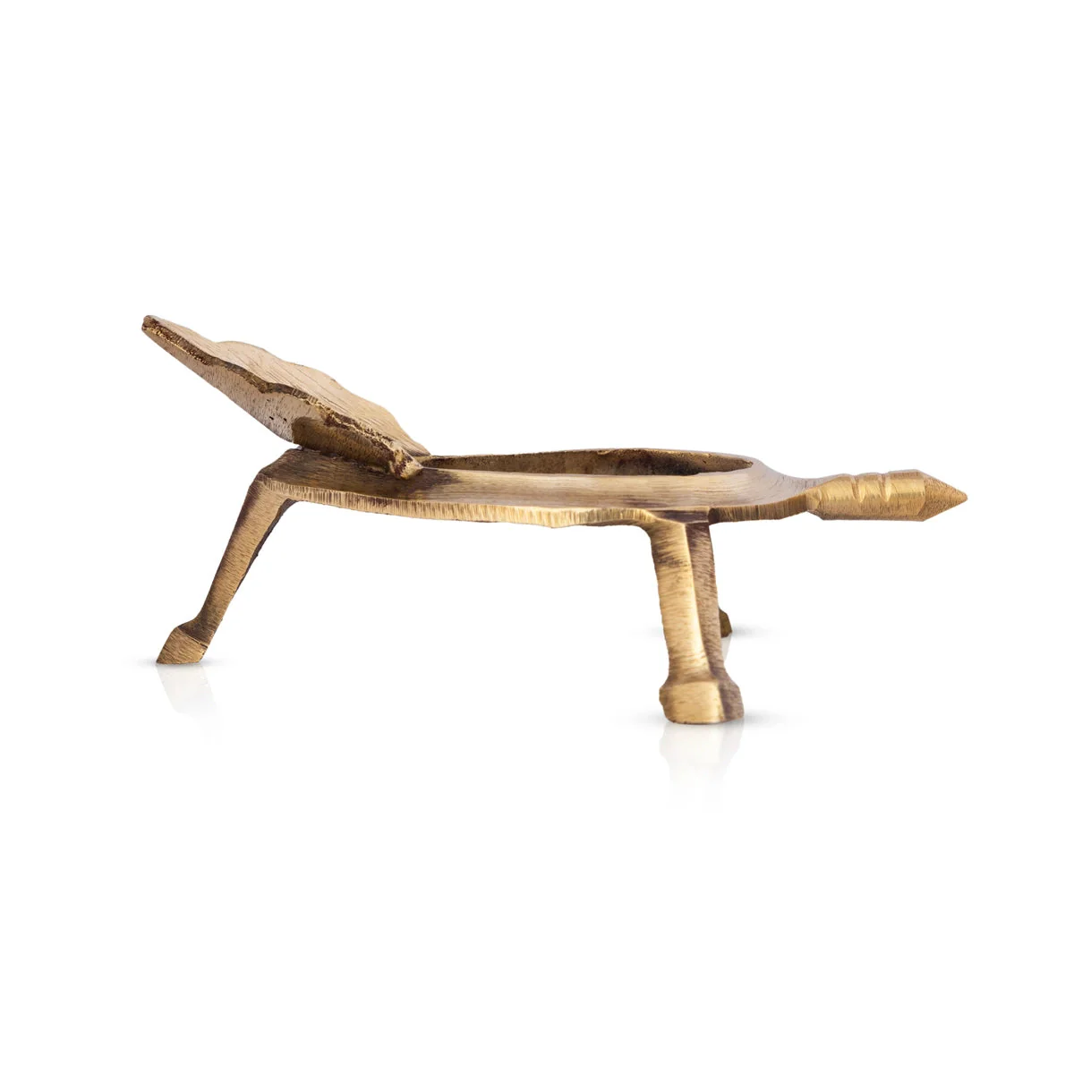 Shankh Stand - 2 x 5 Inches | Brass Shankh Holder/ Shankh Rakhne Ka Stand for Pooja - Image 3