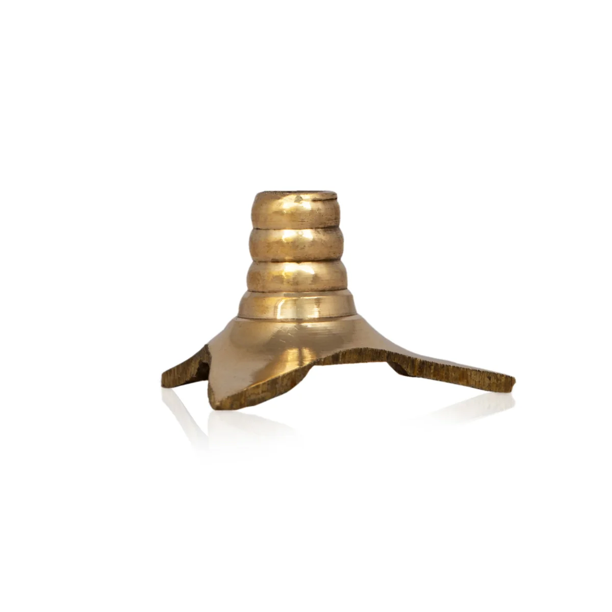 Vilakku Thiri Holder - 1 x 2 Inches | Brass Thiri Holder/ Vilakku Thiri Stand for Lamp/ 10 Gms Approx - Image 3