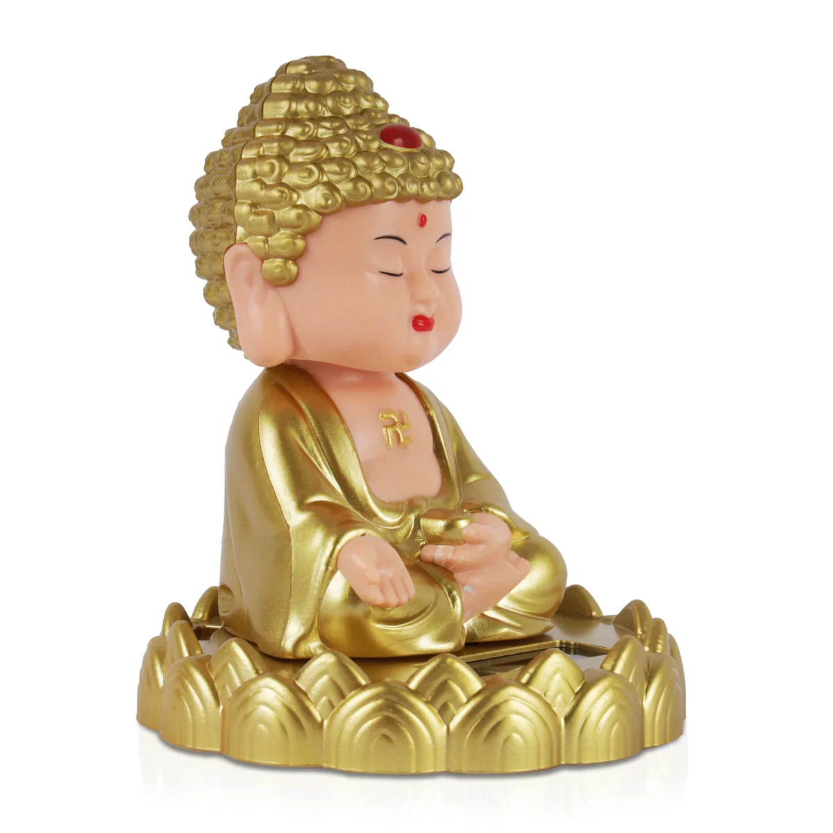 Buddha Statue - 3.5 x 3 Inches | Buddha Murti/ Buthar Statue for Car - Image 10