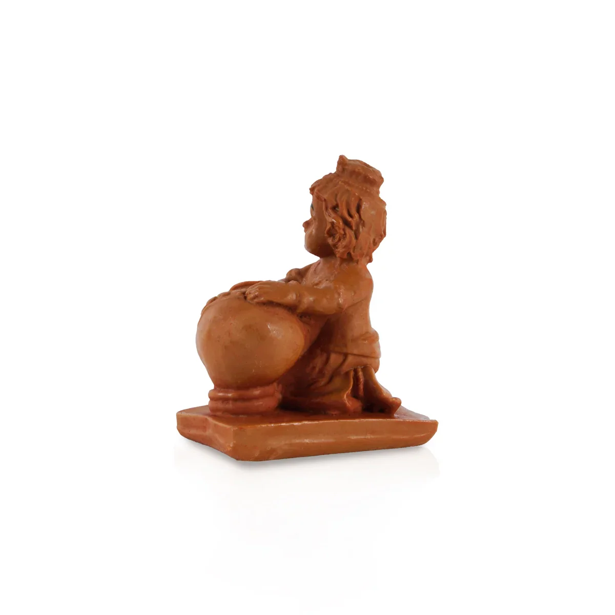 Butter Krishna Idol - 3.5 x 3 Inches | Krishnan Statue for Home Decor - Image 9