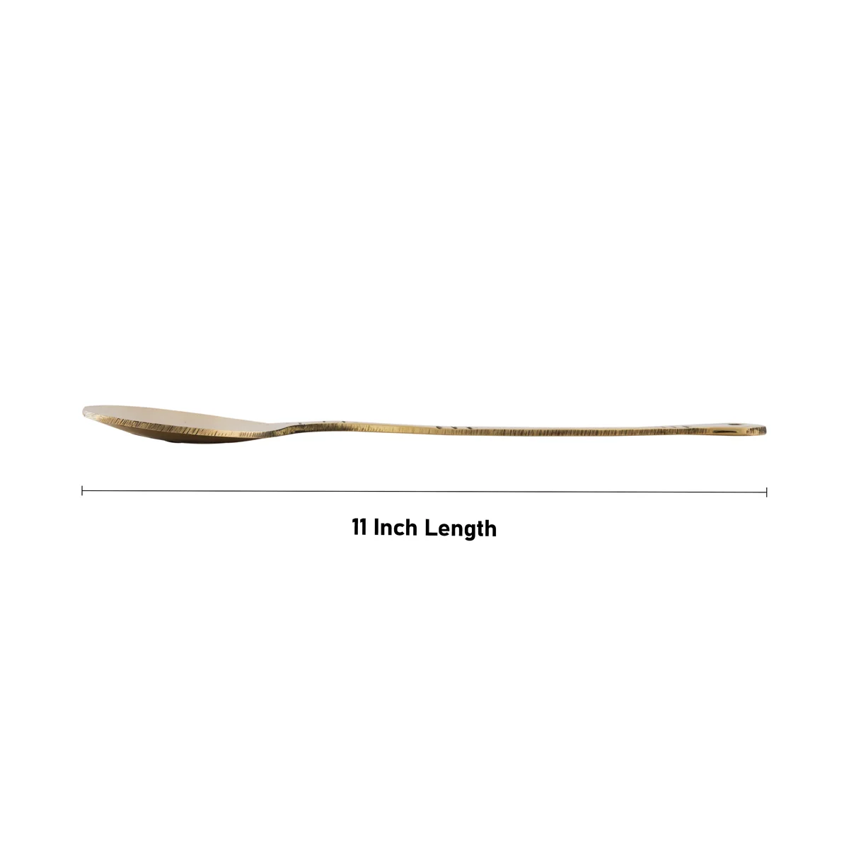 Bronze Ladle - 11 Inches | Cooking Spoon/ Handmade Ladle/ Karandi for Home/ 200 Gms Approx - Image 3