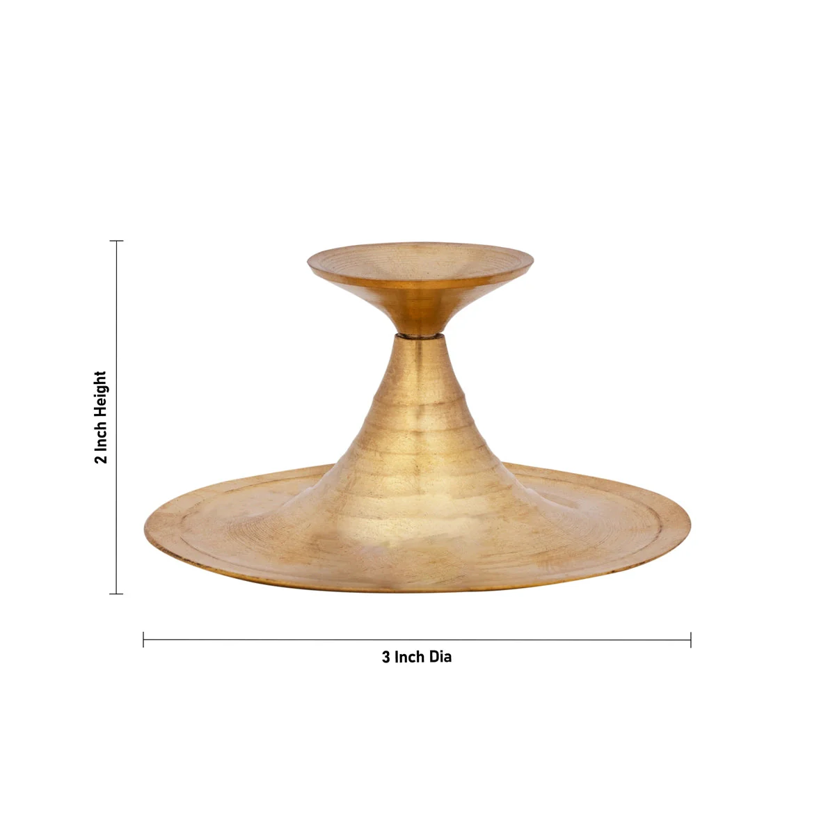 Camphor Burner - 2 X 3 Inches | Kapoor Dhani/ Kapurdani/ Brass Aarti For Daily Pooja - Image 3