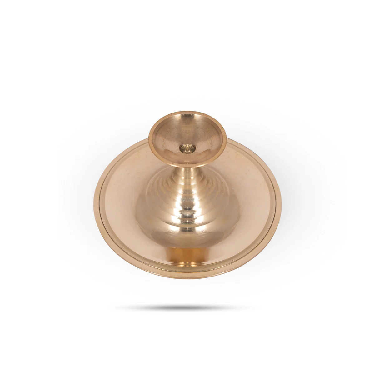 Camphor Stand - 2 x 3 Inches | Brass Kapoor Dhani/ Karpoora Aarti for Pooja/ 60 Gms Approx - Image 3