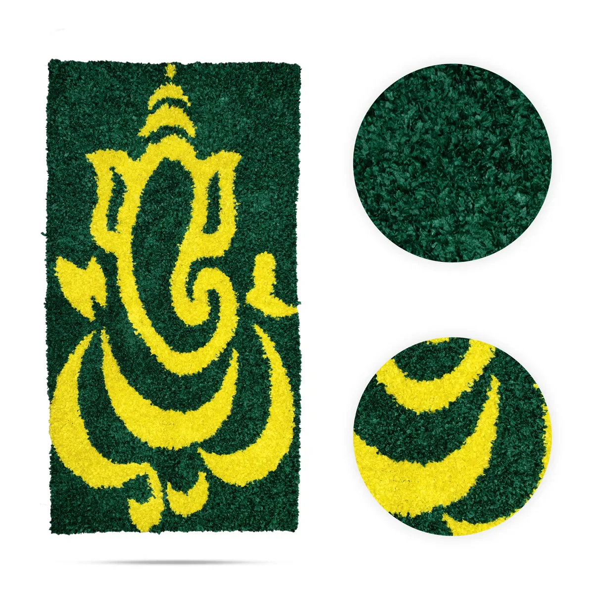 Canvas Mat - 4 x 8 Feet | Canvas Mat / Decorative Mat For Festival & Pooja Use - Image 3